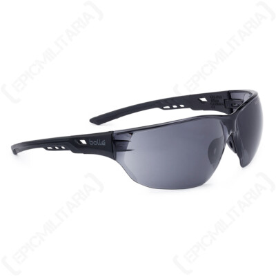 Safety Glasses Smoke Platinum Lens Bolle Ness Protective Goggles Airsoft DIY