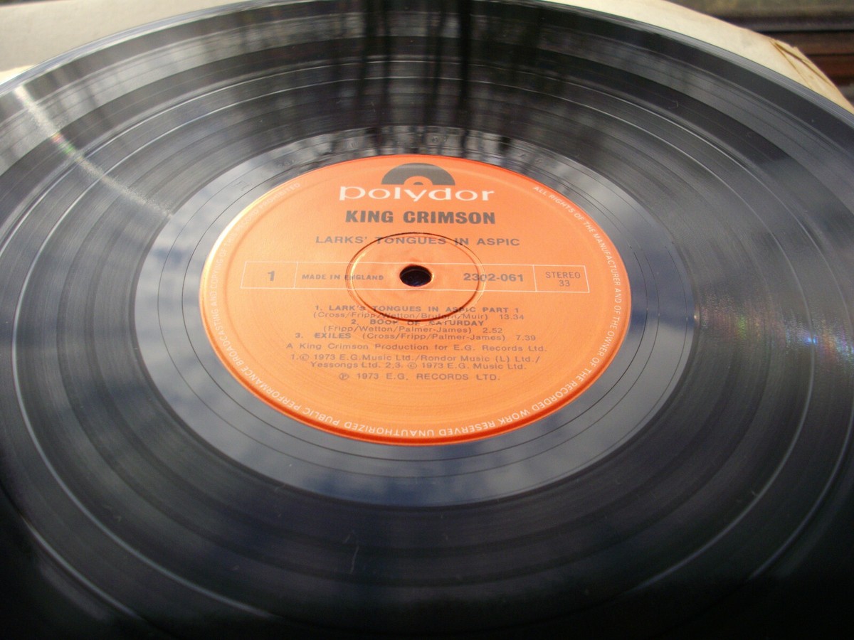 King Crimson ‎– Islands ,Polydor ‎– 2302 060 LP,Album, UK