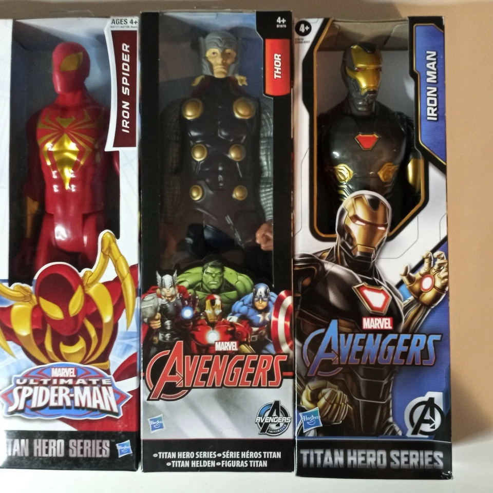 Lote de 5 figuras de acción Avengers Titan Hero Series 12 pulgadas Foto 3 de 4