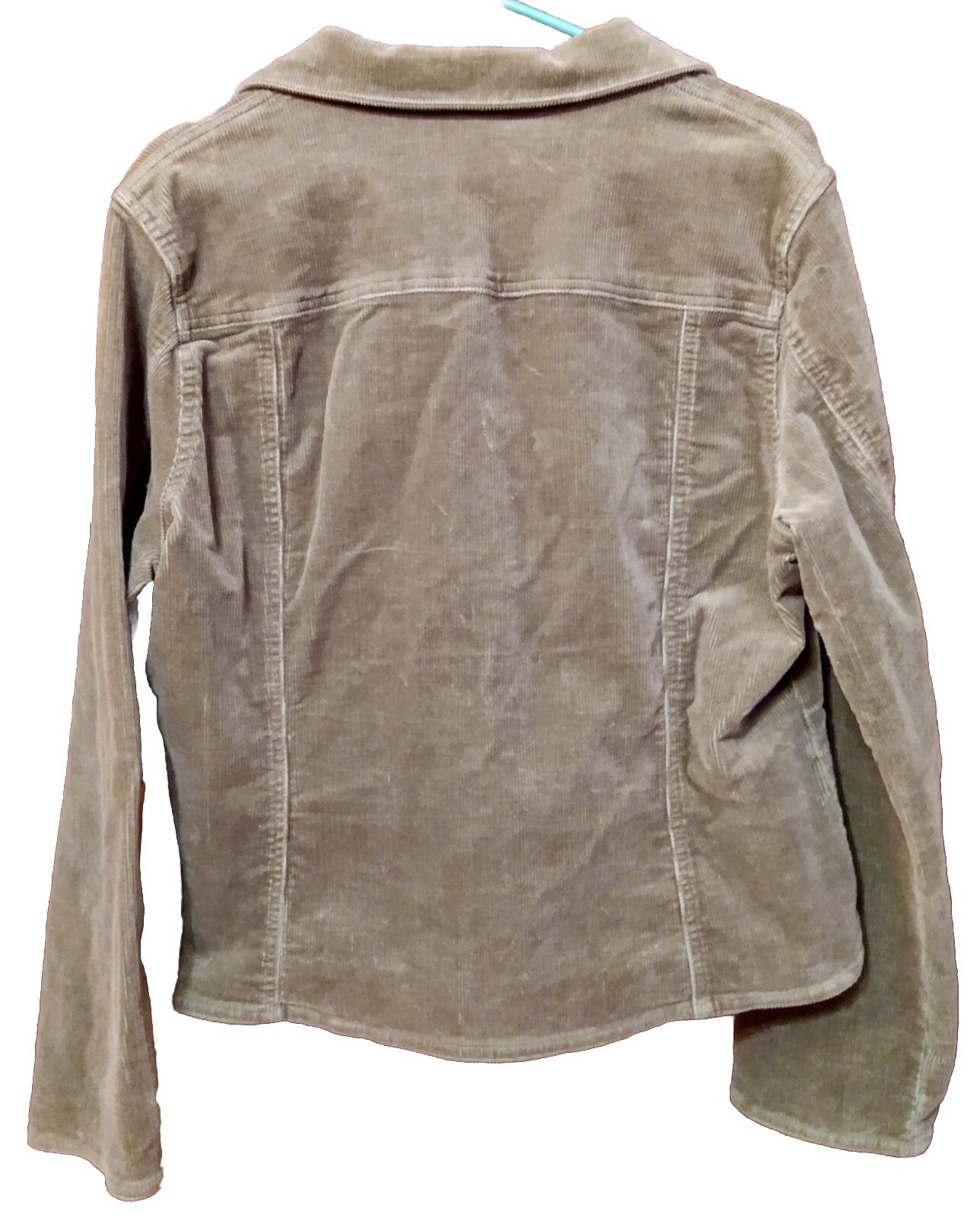 Women's Chadwick's Olive Green Corduroy Jacket Size 16 eBay