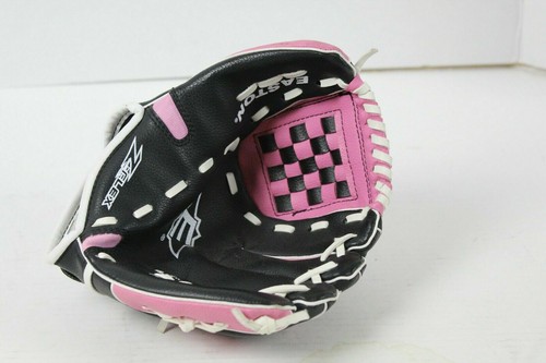 Easton Z-Flex EKP9500 Youth 9.5" Pink and Black Mitt Glove Baseball Softball RHT - Picture 3 of 3