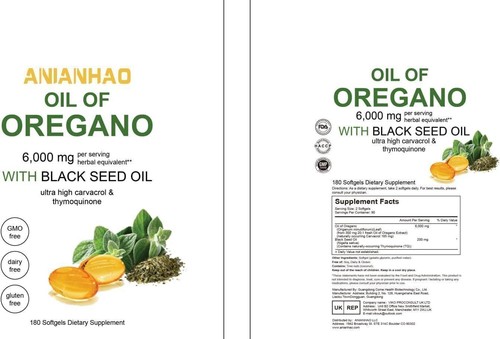 Aceite de cápsulas blandas de orégano, 2 en 1 6000 mg aceite de orégano con aceite de semilla negra 200 mg - Imagen 8 de 17