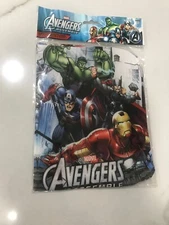 Marvel Avengers Assemble Stretchable Fabric Book Cover For 10"x8” Or Larger Book