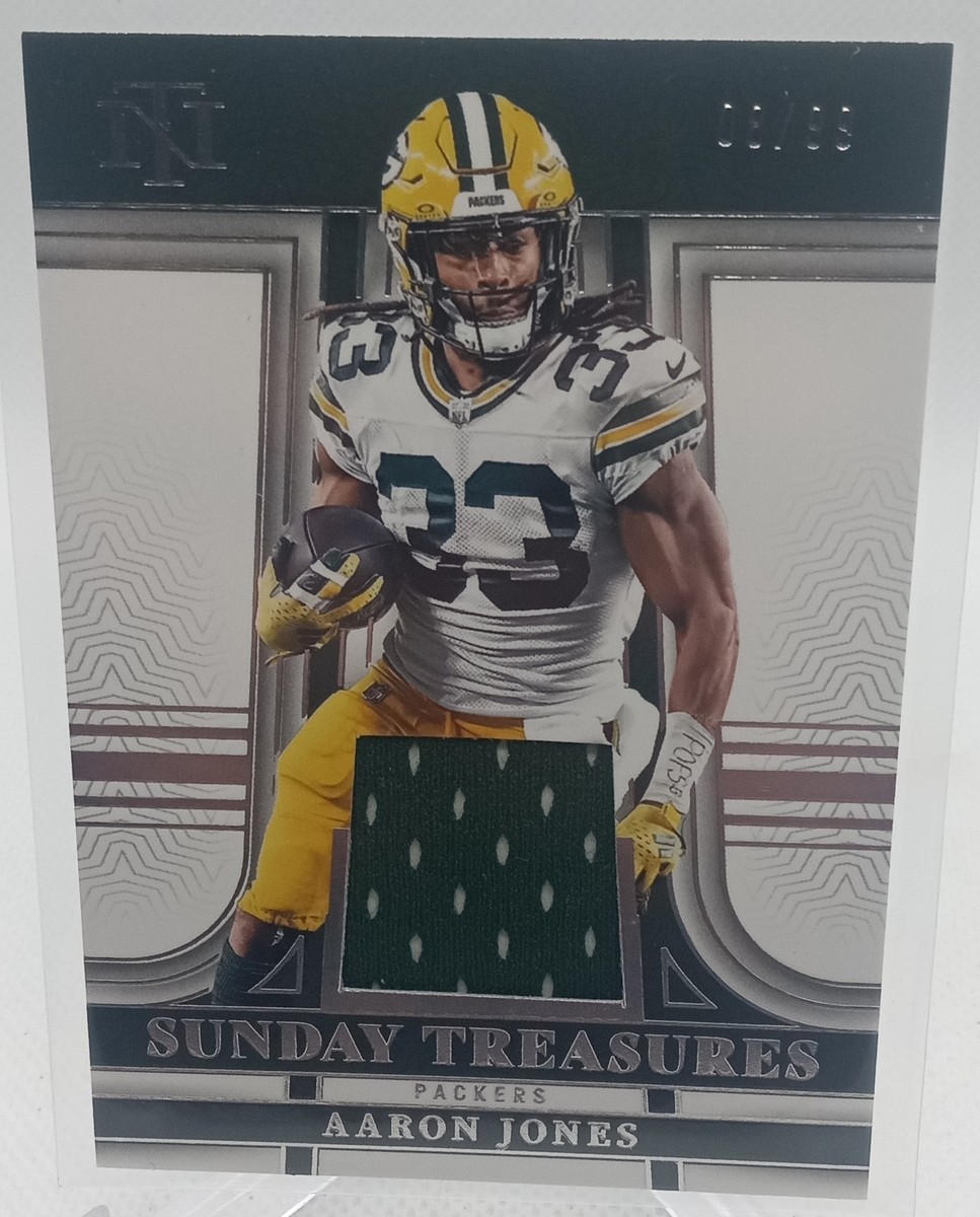 2023 Panini National Treasures #STR-AJ Aaron Jones Sunday