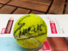 Autograph Signed Tennis Ball SIMONA HALEP 2013 Garanti Koza WTA Tournament