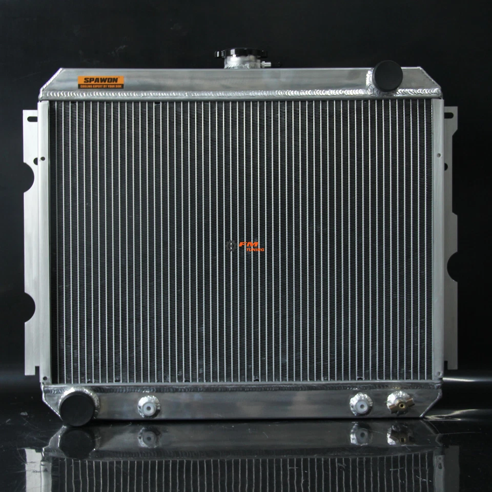 AT 4Rows Spawon Aluminum Radiator For Dodge Coronet Plymouth 70-72 Big Block 22" - Image 2 of 4