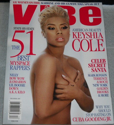 Vibe Magazine December 2007 Keyshia Cole Nelly Bow Wow Lil Boosie Mark Ronson - Picture 1 of 12