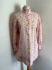 ZARA floral print mini dress Size XS VGC ruffle nightdress cottagecore cute girl