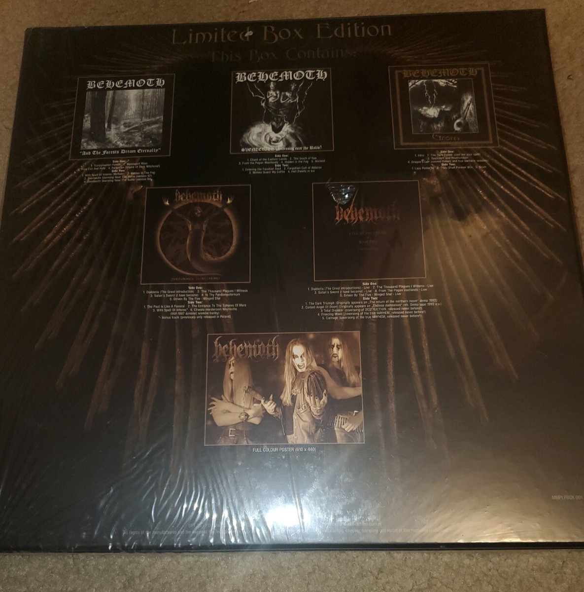Behemoth Historica 5 lp Vinyl Box Set | eBay