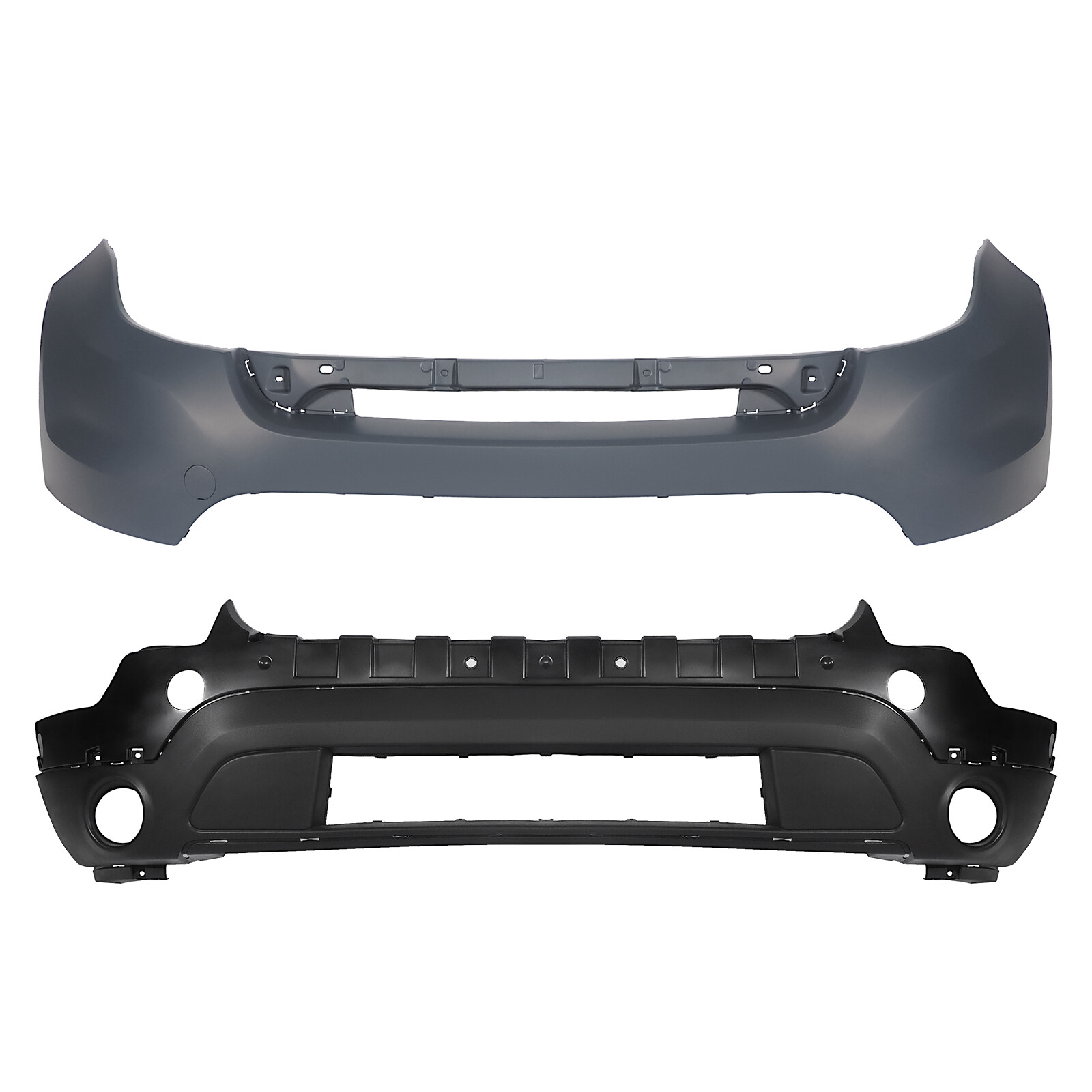 Front Bumper Cover Assembly Complete Kit For Ford Explorer 2011-2015 Primed