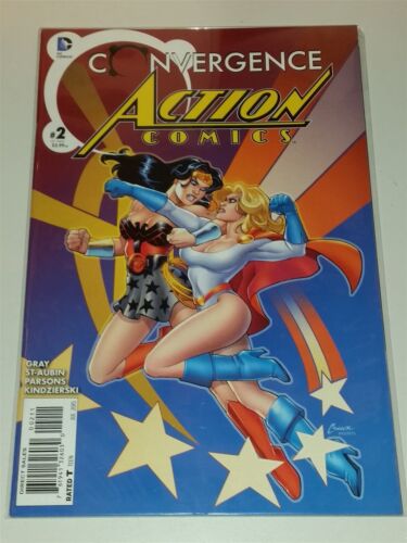 CONVERGENCE ACTION COMICS #2 (OF 2) NM+ (9.6 OR BETTER) JULY 2015 DC COMICS - Photo 1/1