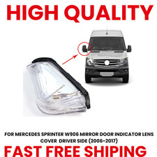 Wing Mirror Indicator Lens Clear Right Driver Side For Mercedes Sprinter 2006-20