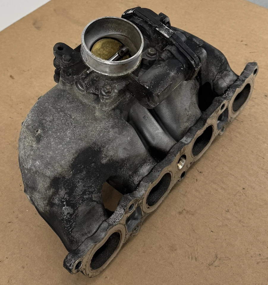 2008 CHEVY HHR SS OEM ALUMINUM Intake Manifold 2.0L Turbo With Throttle Body - Image 3 of 4