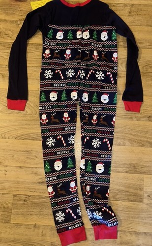 The Children’s Place- Unisex Kids Christmas Pajamas Size 16 NEW!! Snug Fit. - Picture 2 of 3