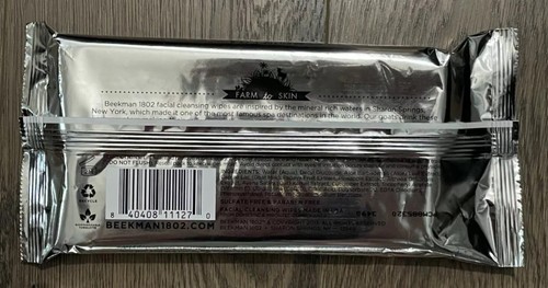 Beekman 1802 Facial Cleansing Wipes Pure Goat Milk Aloe 30 Wipes Lot of 2 - Picture 4 of 4