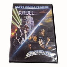 Sci-Fi Double Feature DVD - Krull & Spacehunter - pre-owned, good