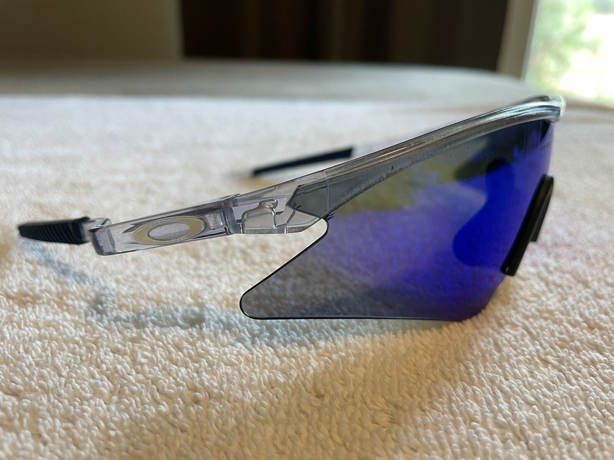 Oakley M Frame Gen 2 Crystal Clear Sunglasses - Blue Iridium Oakley M Frame Gen 2 Crystal Clear Sunglasses - Blue Iridium