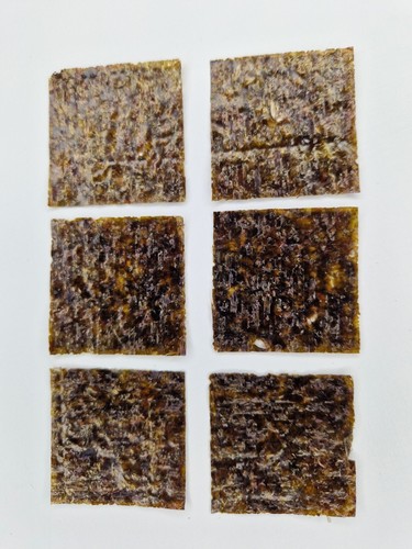 Algen Blätter für Garnelen Krebse Schnecken Futter 6 St. je 6x5cm Algenblätter - Bild 3 von 5