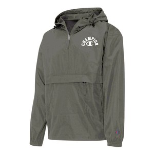 champion half zip windbreaker