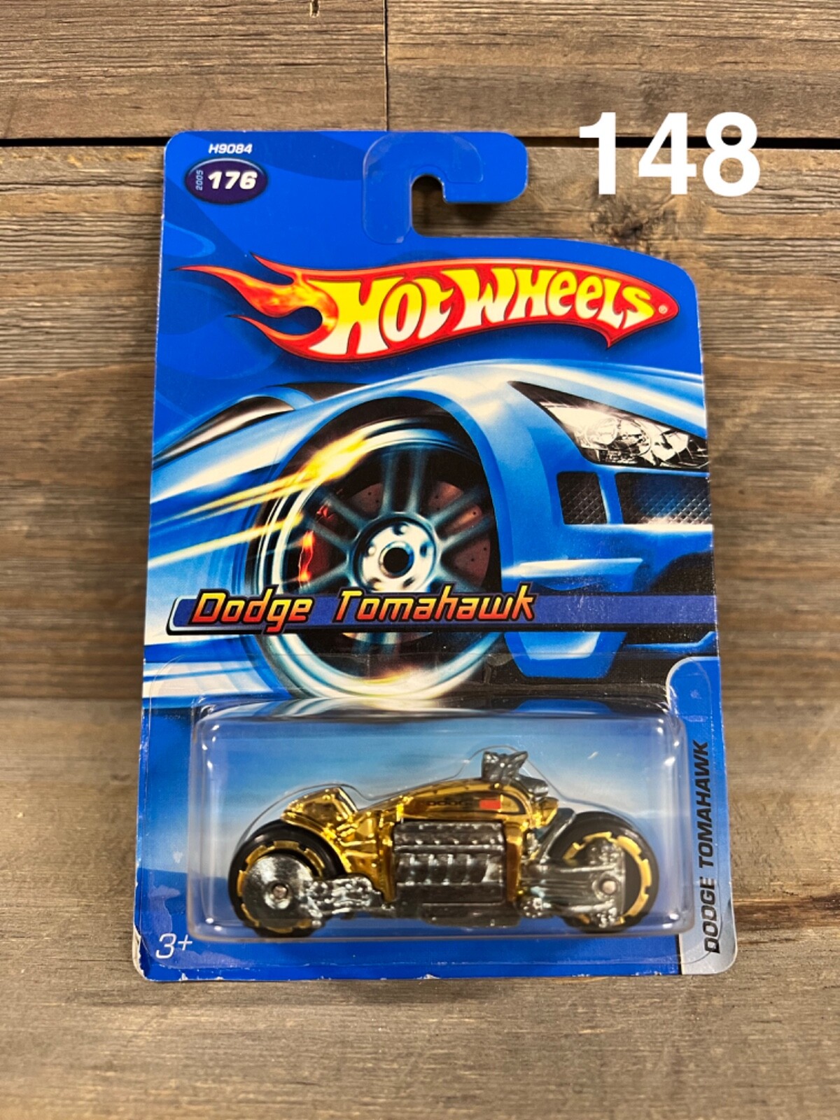 2005 Hot Wheels #176 DODGE TOMAHAWK Gold Variation Motorcycle xploraf 148