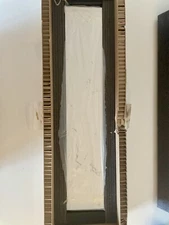 Eqloo 21 in Engineered Stone Vanity Sidesplash White w/Grey Veins