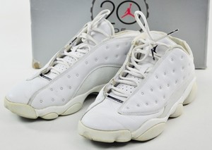 retro 13 low white