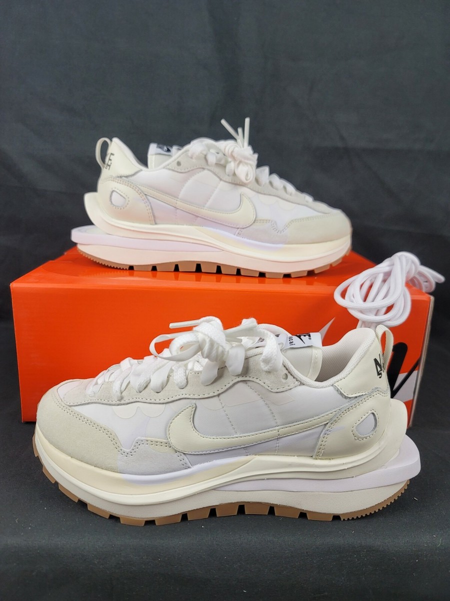Nike x Sacai VaporWaffle White Sail Gum Men's Size 5.5 US Nike x Sacai VaporWaffle White Sail Gum Men's Size 5.5 US