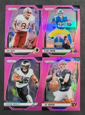 2024 Prizm Football PINK PRIZMS with Rookies You Pick the Card