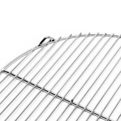 QLS Grillrost Aus Edelstahl 80 Cm Rund – Robust, Rostfrei, Perfekt Für Den Garten- Oder Balkongrill
