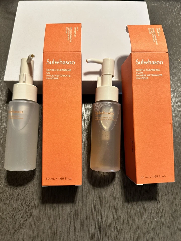 Sulwhasoo Gentle Cleansing Oil 50ml + Sulwhasoo Gentle Cleansing Foam 50ml - Image 4 of 4