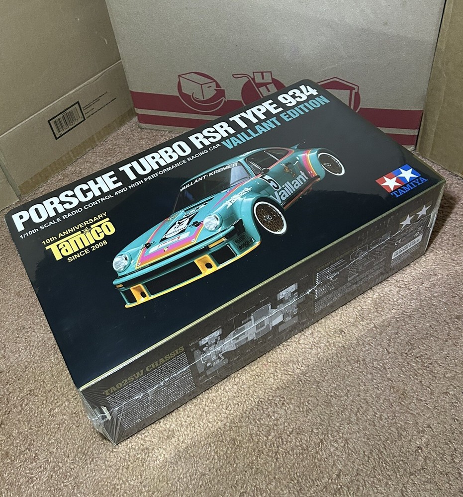 TAMIYA Tamico 1/10 RC Porsche Turbo RSR 934 Vaillant Edition Sealed #176 Of 300