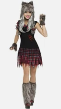 Wick'd Wolfie Womens Halloween Costume