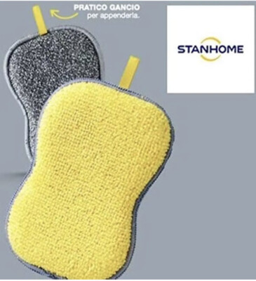 STANHOME KITCHEN SPONGE 14x9cm (Spugna double-face in microfibra