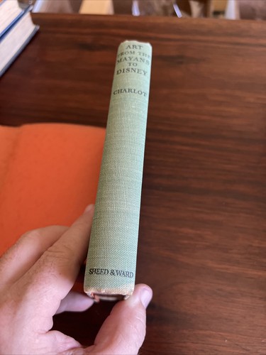 Jean CHARLOT / Art from the Mayans to Disney Signed 1st Edition 1939 Dust Jacket - Foto 7 di 24