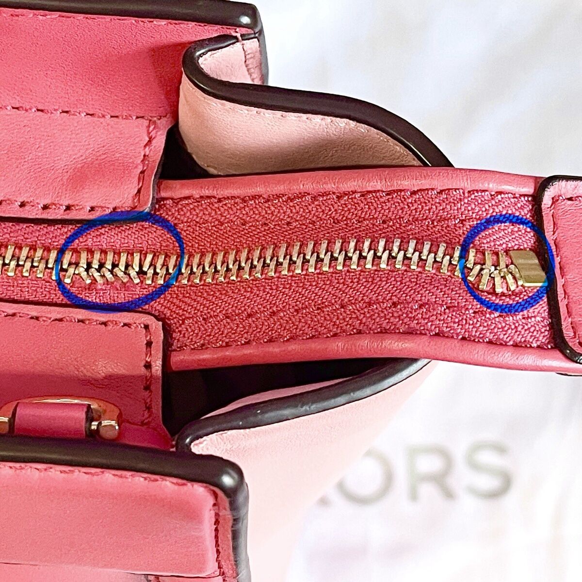 RARE MICHAEL KORS Colette Satchel Leather Large Logo Color RARE MICHAEL KORS Colette Satchel Leather Large Logo Color
