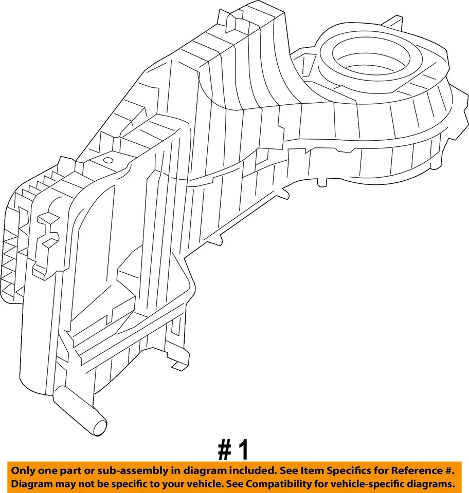 Mercedes-Benz GLA250 2018 2019 2020 OEM AC conjunto evaporador tipo 156 Foto 4 de 4