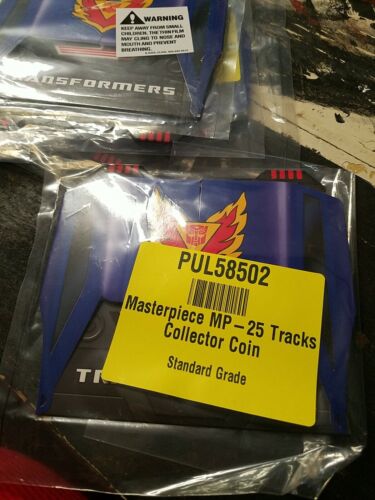 Transformers Masterpiece MP-25 Moneta da collezione tracce - NUOVO/SIGILLATO X2 - Foto 3 di 3