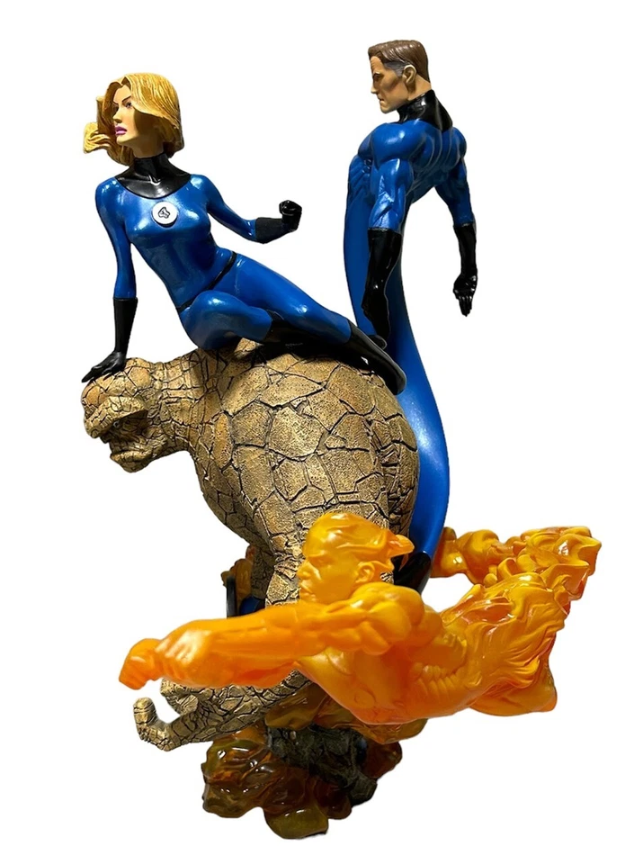 Sideshow Collectibles Fantastic Four Diorama Statue Marvel Sample - Image 3 of 4