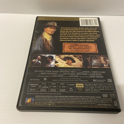 North to Alaska (DVD, 1960) Comedy Adventure - Region 1 NTSC - Picture 5 of 10