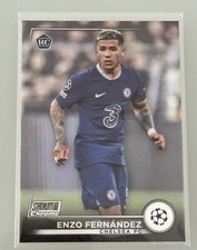 2022-23 Topps Stadium Club Chrome UEFA Enzo Fernandez Refractor Rookie RC #83