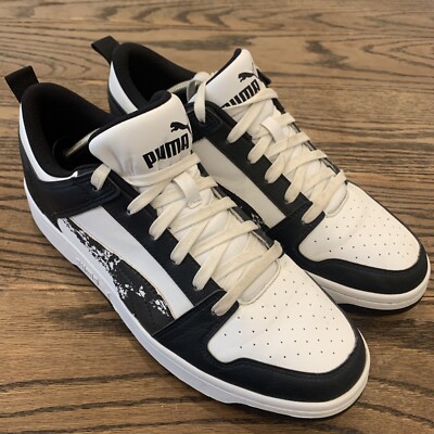 Puma 368876-01 Rebound Layup Lo Camo Mens Sneakers Shoes