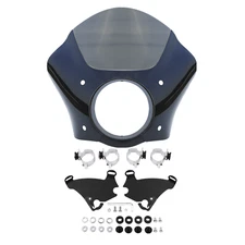 Gauntlet Headlight Fairing Windscreen Fit For Harley Sportster XL Models 88-22