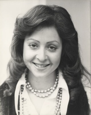 Vicky Leandros 1972 Eurovision Winner Greek Singer Stamped Original 8x10 Photo