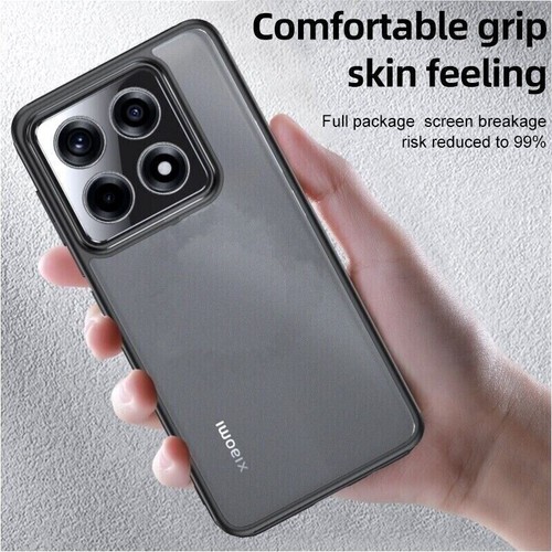 For Xiaomi 14T /14T Pro, Anti-Yellow Transparent Clear Bayer Crystal Cover Case - 第 7/21 張圖片