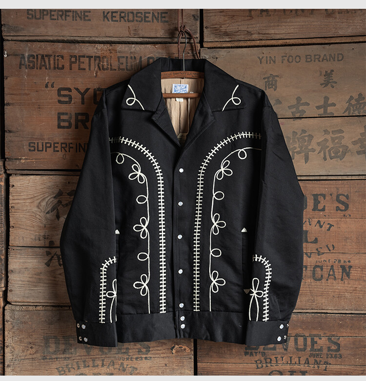 Non Stock Men's Vintage Rockabilly Cowboy Coat Western Bolero