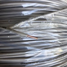 Cerrowire 12 AWG THHN Solid Copper Wire White 100Ft