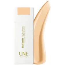 UNE Natural Bourjois Organic Foundation Half Matte M02 Natural Beige Val