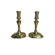 Vintage Virginia Metalcrafters Brass Candlest...
