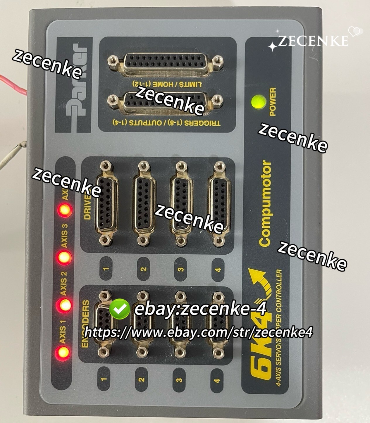 1pcs Parker 6K4-NK