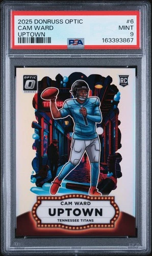 2025 Donruss Optic Cam Ward Base (PSA 9)